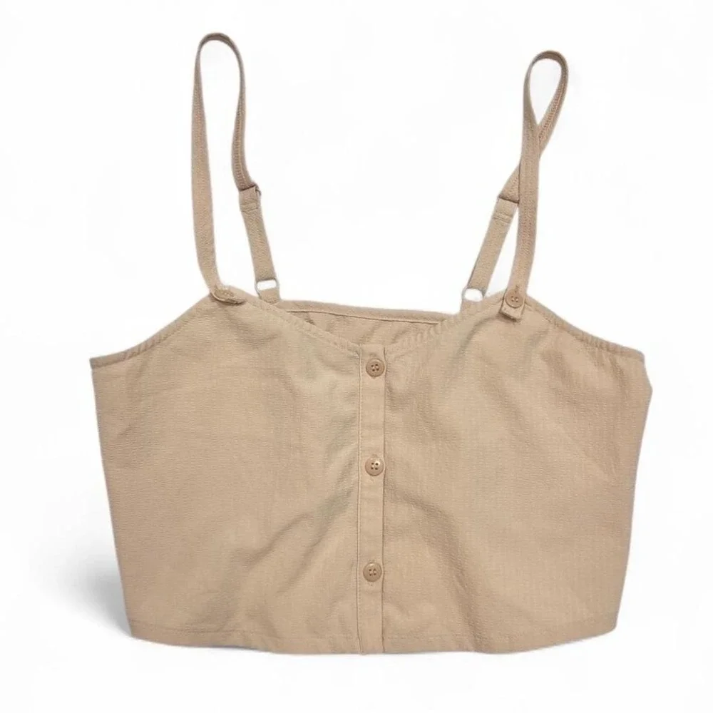 Alo‎ Yoga Dreamscape Tank Top Macadamia Womens XXS/XS Activewear Loungewear